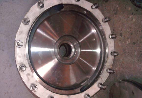 DOUBLE VOLUTE CASING CASTED WEIGHING 320 KGS.