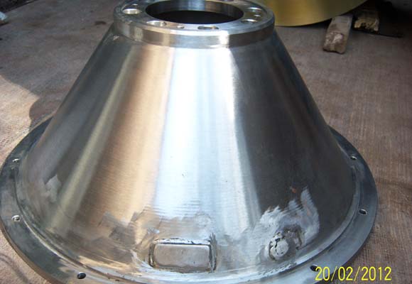 FEED CONE FOR GRANULATION TOWER